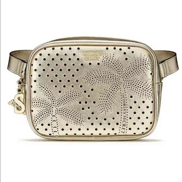 NWT Victorias Secret Gold Palm Tree 🌴 Belt Bag - Picture 3 of 14